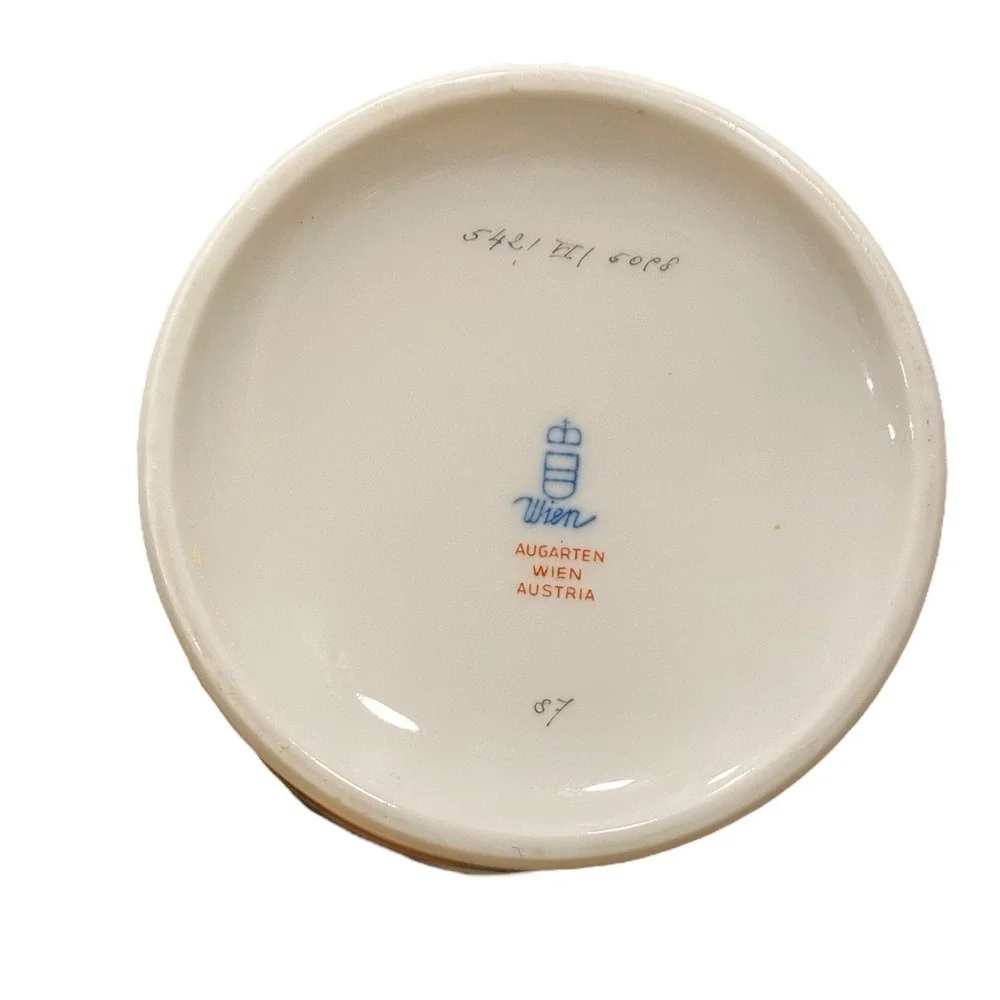 Augarten‎ Wien Austria Porcelain Cachepot 5